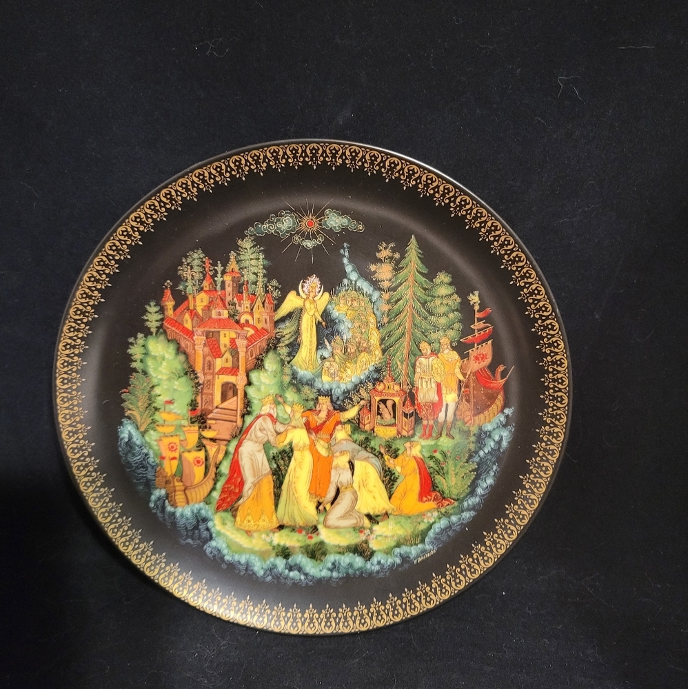 Vintage 1989 Russian Legends Limited Edition Plate Bradox#60-V25-1.6/Bundle/Save